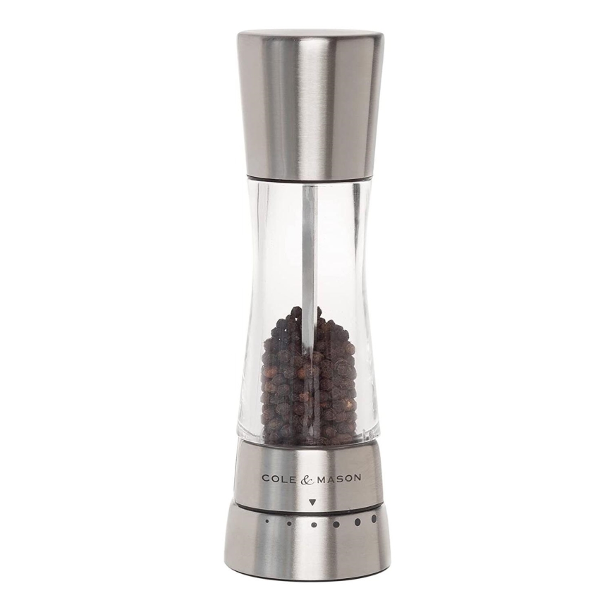 Cole&Mason - Moedor de pimenta DERWENT 19 cm cromo brilhante