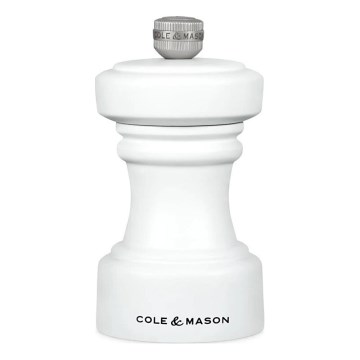 Cole&Mason - Moedor de sal grosso HOXTON 10,4 cm faia/branco mate