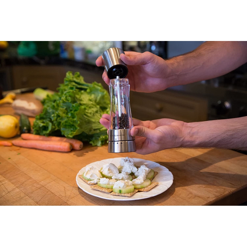 Cole&Mason - Moedor de pimenta DERWENT 19 cm cromo brilhante