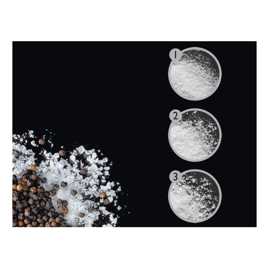 Cole&Mason - Moinho de sal DERWENT 19 cm cromo brilhante