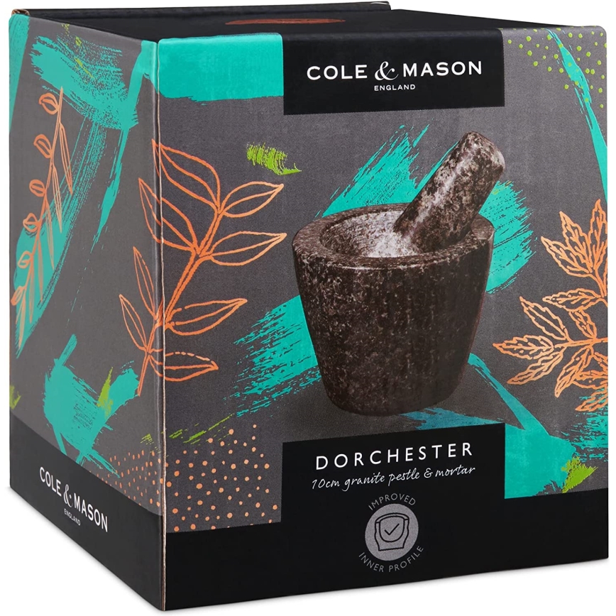 Cole&Mason - Pilão de granito com almofariz GRANITE diâmetro 10 cm