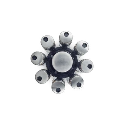 Cole&Mason - Suporte giratório para especiarias MASTER 17 peças