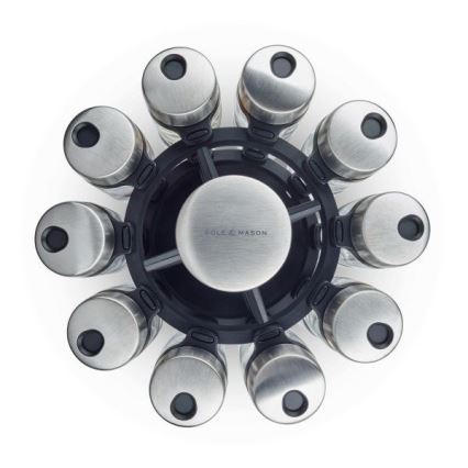 Cole&Mason - Suporte giratório para especiarias MASTER 21 peças