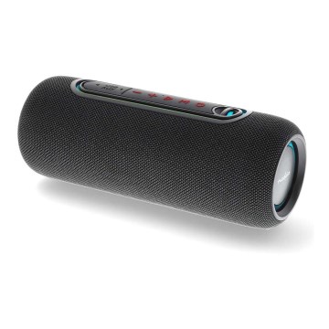 Coluna de som recarregável LED RGB 30W/2000 mAh IPX5