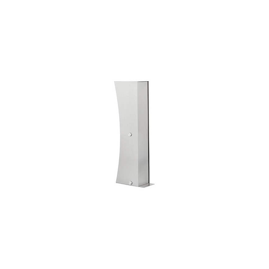 Coluna de tomadas para exterior 2x SCHUKO 230 V IP44, cromo mate