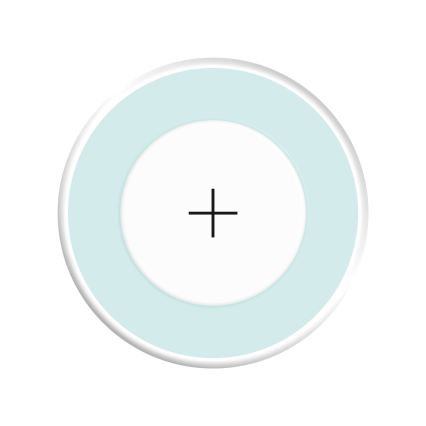 Coluna de tomadas para tampo de mesa com carregamento sem fios 4x230V + 2xUSB-A + 2xUSB-C branca