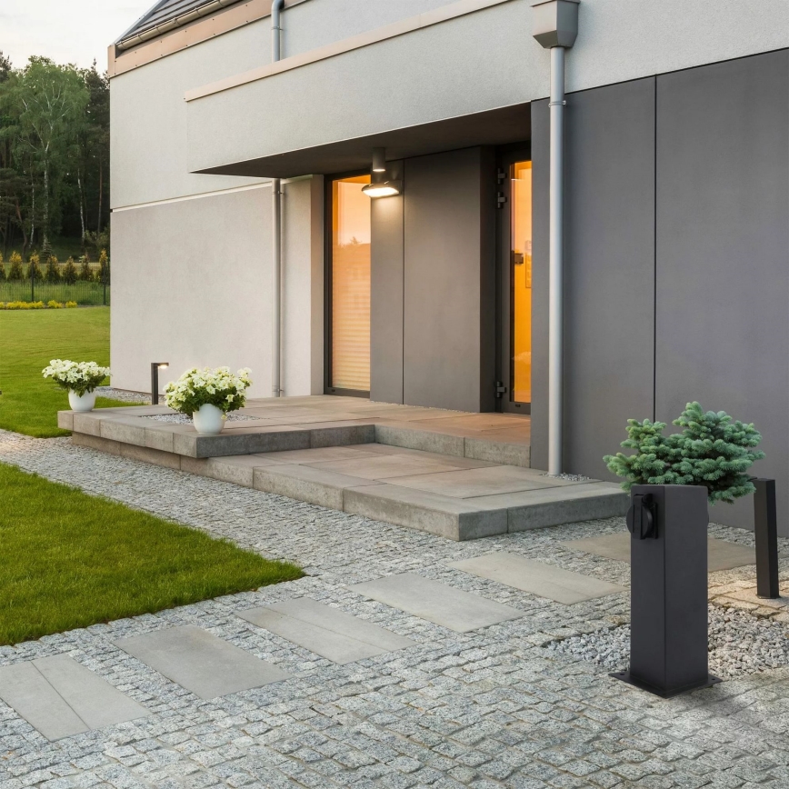 Coluna exterior com tomada 2Z ELEKTRI 230V IP44