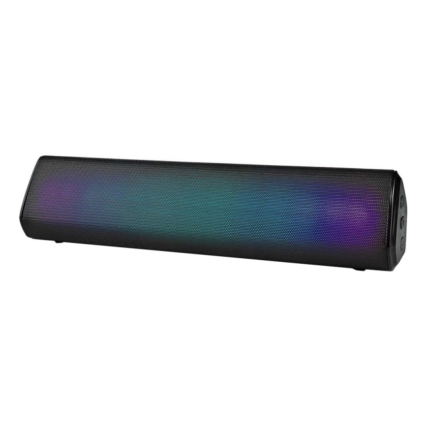 Coluna portátil LED RGB 18W/1200 mAh