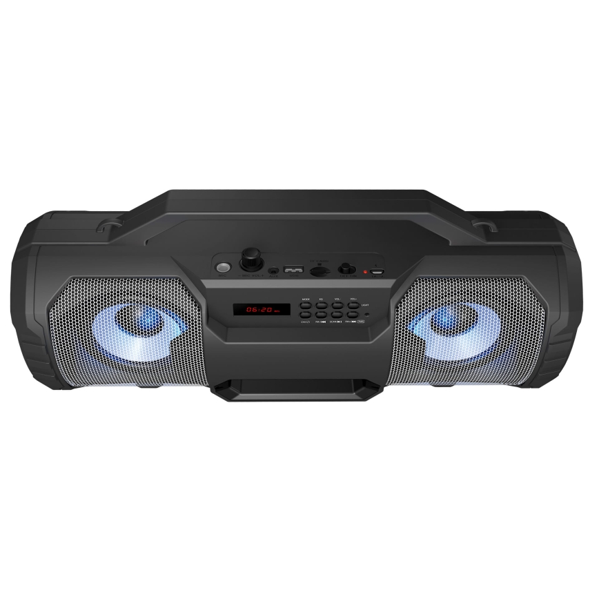 Coluna recarregável LED RGB 12W/2000 mAh
