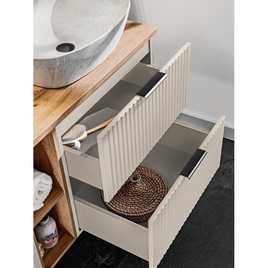 COMAD ADEL CASHMERE 82-80-2S - Móvel para lavatório ADEL 57x80,2 cm bege