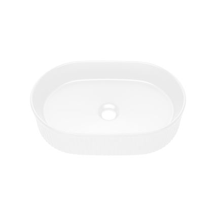 COMAD BEYOND 5 WHITE (E-6564) - Lavatório de encostar BEYOND 48x32,5 cm cerâmica/branco mate