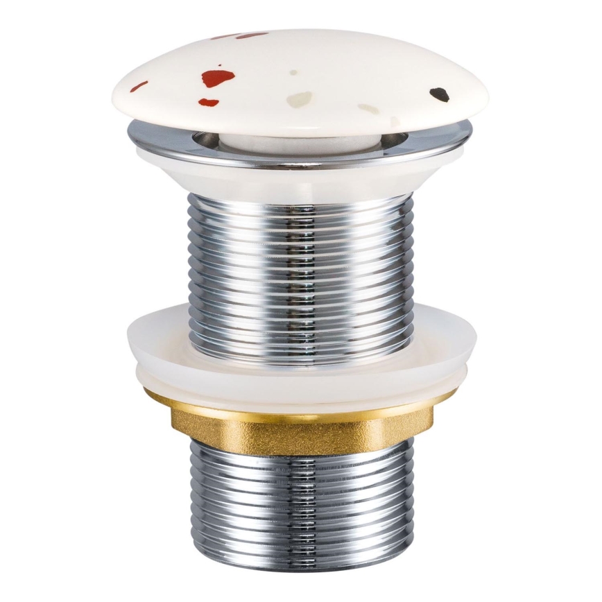 COMAD CLICK-CLACK T201M-W21-3 - Válvula de drenagem CLICK-CLACK diâmetro 7 cm mate Marmorite