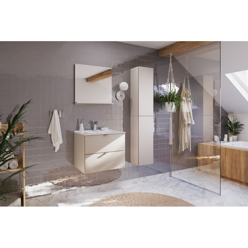 COMAD DALIA CASHMERE 82-60-46-2S - Armário sob o lavatório DALIA 50x60 cm bege