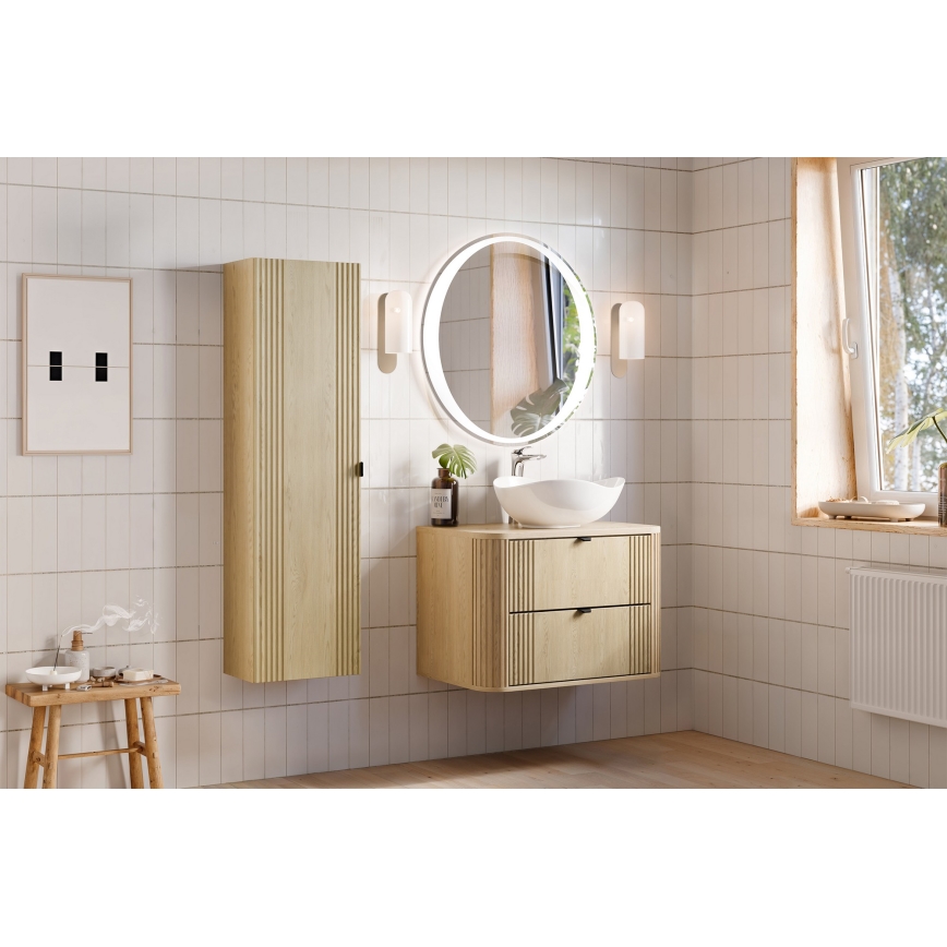 COMAD OVALIA CREMONA 82-80-46-2S - Móvel de lavatório OVALIA 52x80 cm carvalho cremona