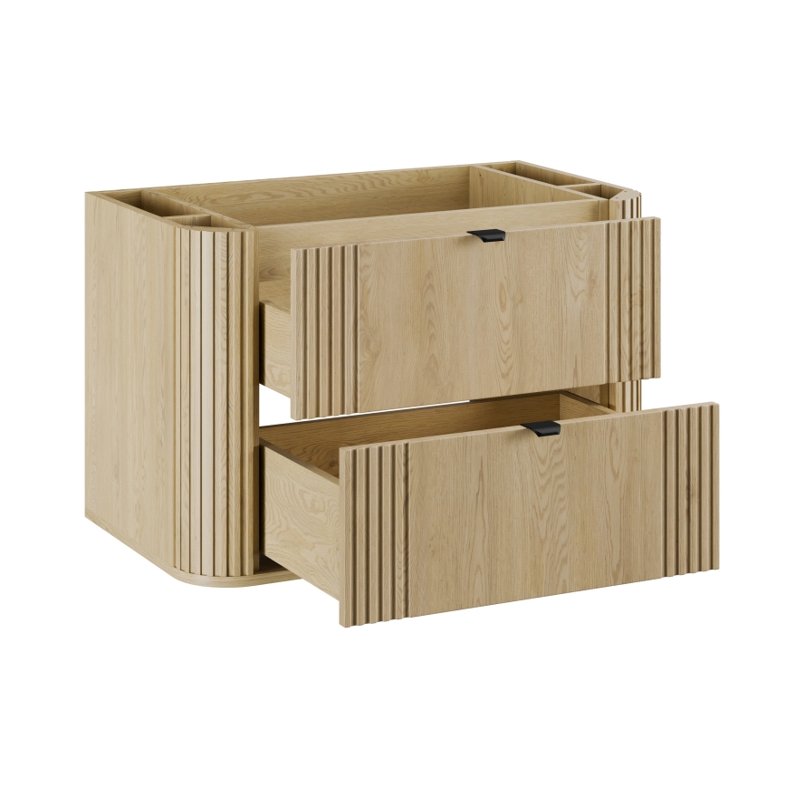 COMAD OVALIA CREMONA 82-80-46-2S - Móvel de lavatório OVALIA 52x80 cm carvalho cremona
