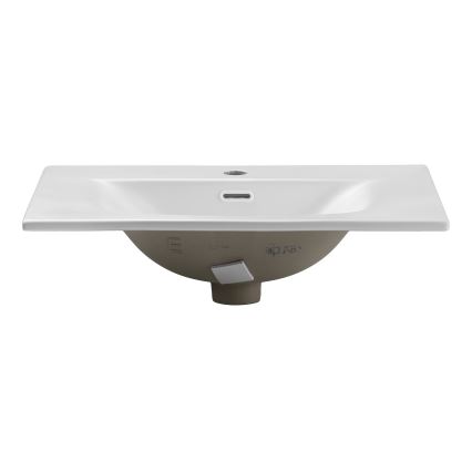 COMAD SKY 1 60 DP MATT WHITE - Lavatório de embutir SKY 46x61 cm branco mate