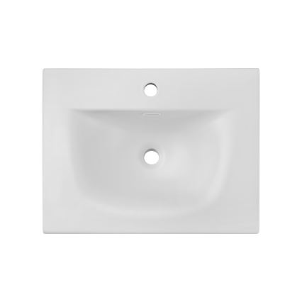 COMAD SKY 1 60 DP MATT WHITE - Lavatório de embutir SKY 46x61 cm branco mate