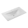 COMAD SKY 1 80 DP MATT WHITE - Lavatório encastrado SKY 46x81 cm branco mate