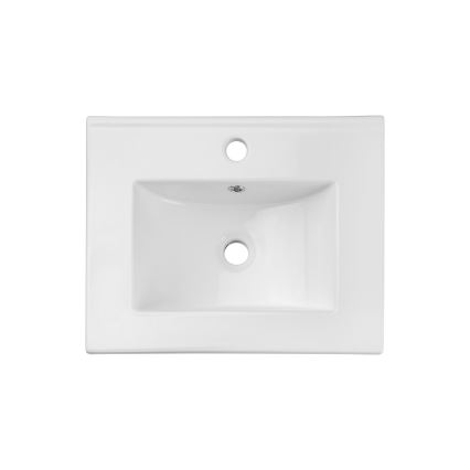 COMAD UM-2050RB DANCE 50 DP - Lavatório embutido DANCE 52x40 cm cerâmica/branco mate