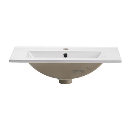 COMAD UM-2060RB DANCE 60 - Lavatório embutido DANCE 62x40 cm cerâmica/branco brilhante