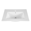 COMAD UM-CFP LAVA 60D - Lavatório embutido LAVA 61x46 cm cerâmica/branco brilhante