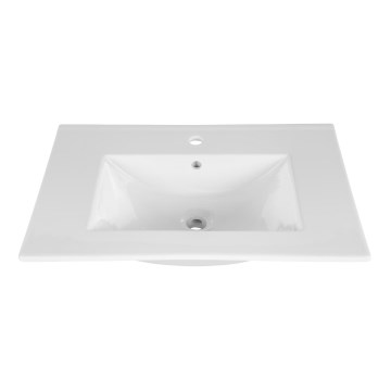 COMAD UM-CFP LAVA 80D DP - Lavatório de encastre LAVA 46x81 cm branco