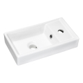 COMAD UM-VEDEA 40 - Lavatório de bancada VEDEA 40x22 cm cerâmica/branco brilhante
