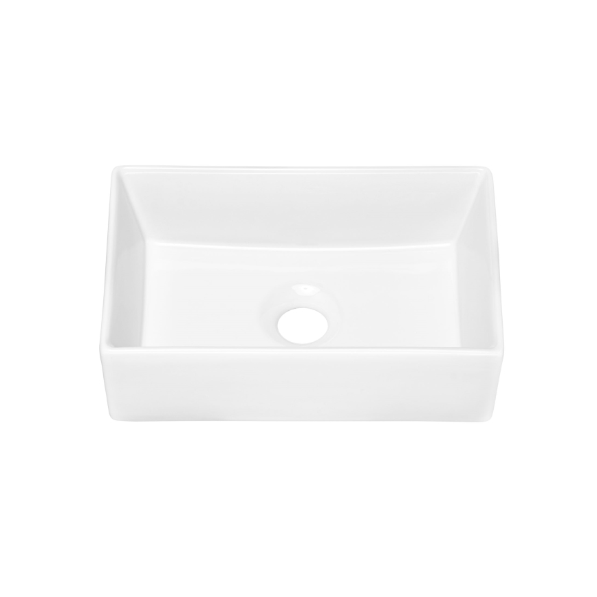 COMAD UN-GAJA35-SW 78570A(35) - Lavatório de encostar GAJA 35x22 cm cerâmica/branco brilhante
