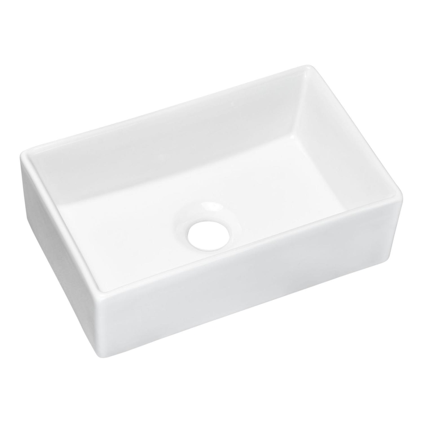 COMAD UN-GAJA35-SW 78570A(35) - Lavatório de encostar GAJA 35x22 cm cerâmica/branco brilhante