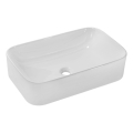 COMAD UN-KATI60-SW 7857B(60) - Lavatório de encostar KATI 61x38 cm cerâmica/branco brilhante