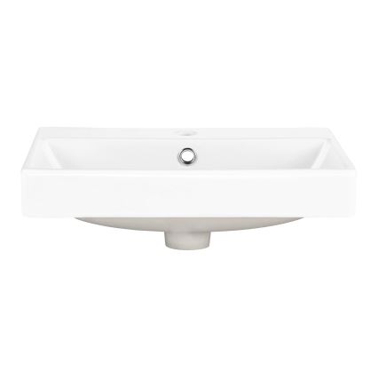 COMAD UN-RITA-GW-50 - Lavatório de encostar RITA 50x40 cm cerâmica/branco brilhante