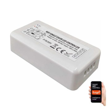 Comando inteligente para fitas LED monocromáticas 5-24V Wi-Fi Tuya