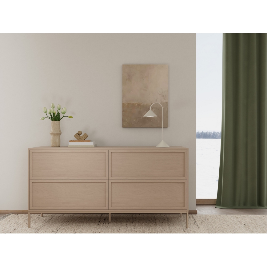 Cómoda ALIN 157x40 cm taupe