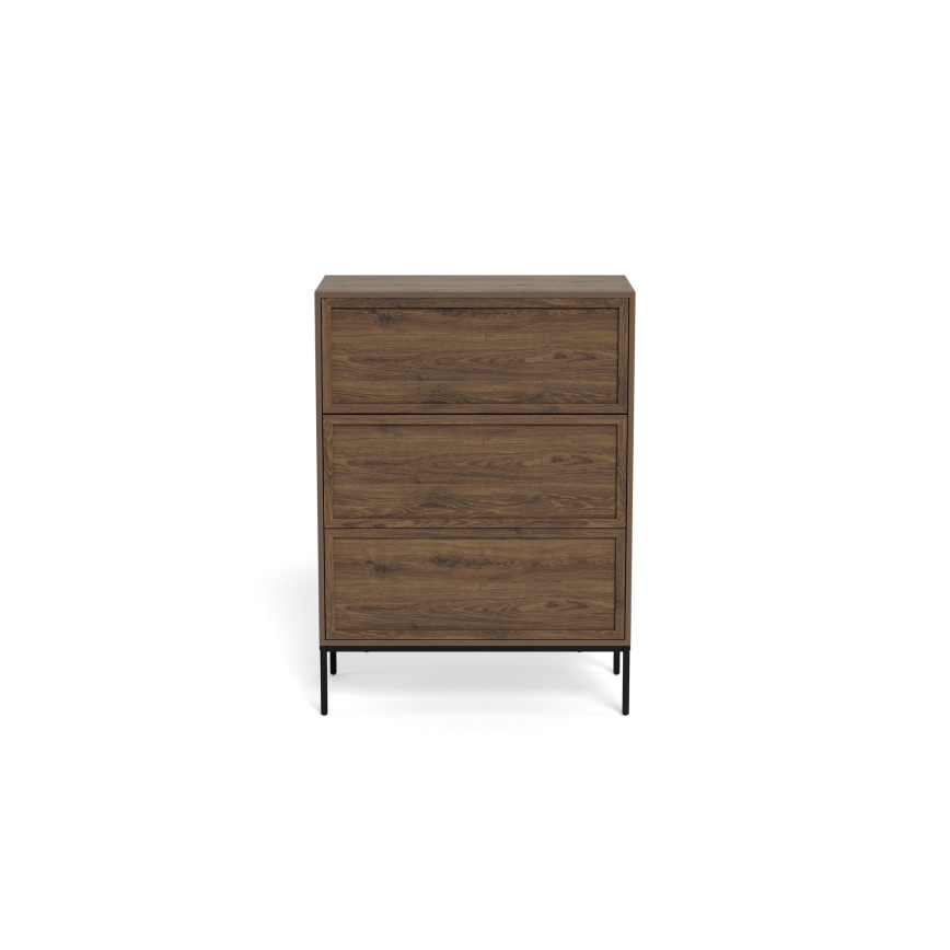 Cômoda ALIN 80x40 cm castanha