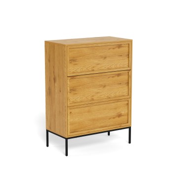 Cómoda ALIN 80x40 cm castanho claro