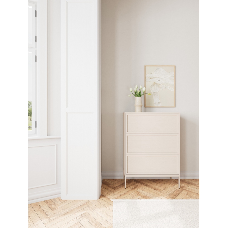 Cómoda ALIN 80x40 cm taupe