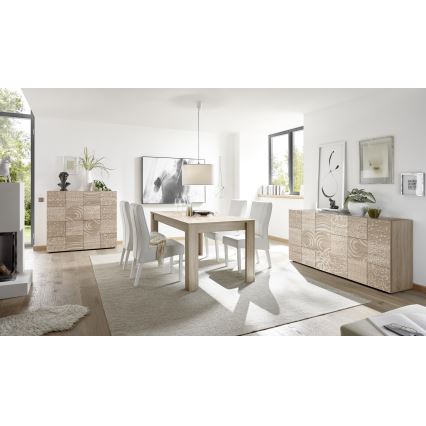 Cômoda ARIA Carvalho Sonoma