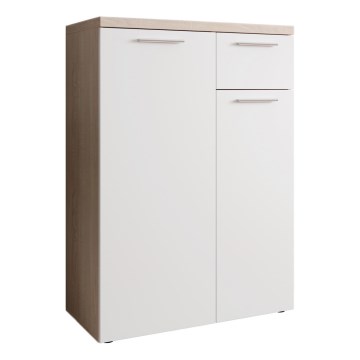 Cómoda BRUNO carvalho sonoma/branco