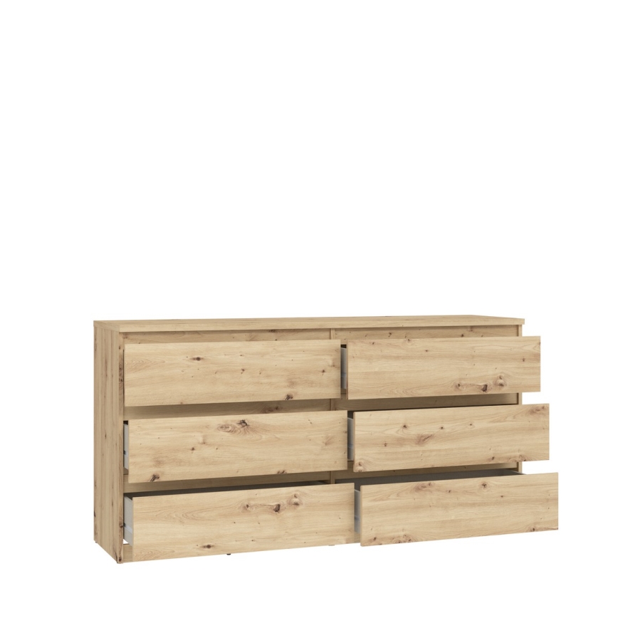 Cômoda com gavetas MAO Carvalho Artisan