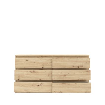 Cômoda com gavetas MAO Carvalho Artisan