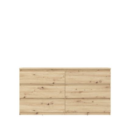 Cômoda com gavetas MAO Carvalho Artisan