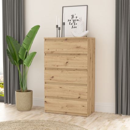 Cómoda com gavetas MAO Carvalho Artisan