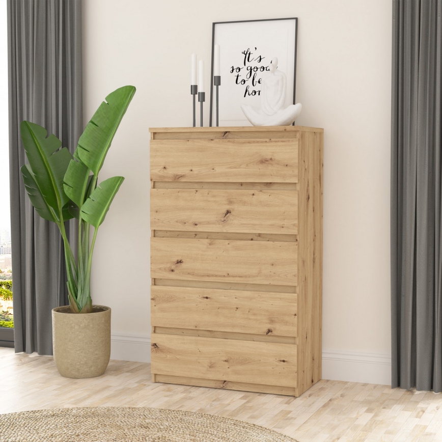 Cómoda com gavetas MAO Carvalho Artisan