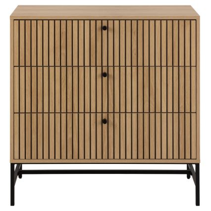 Cômoda com gavetas OLIVIA carvalho