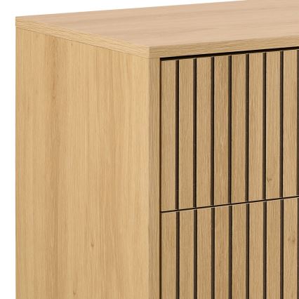 Cômoda com gavetas OLIVIA — carvalho