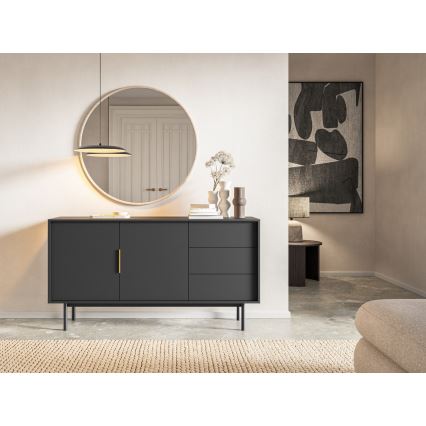 Cômoda ELI 154x82x39 cm preta
