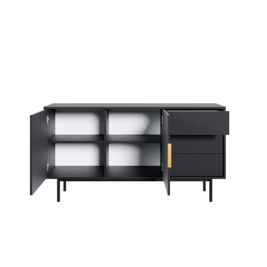 Cômoda ELI 154x82x39 cm preta