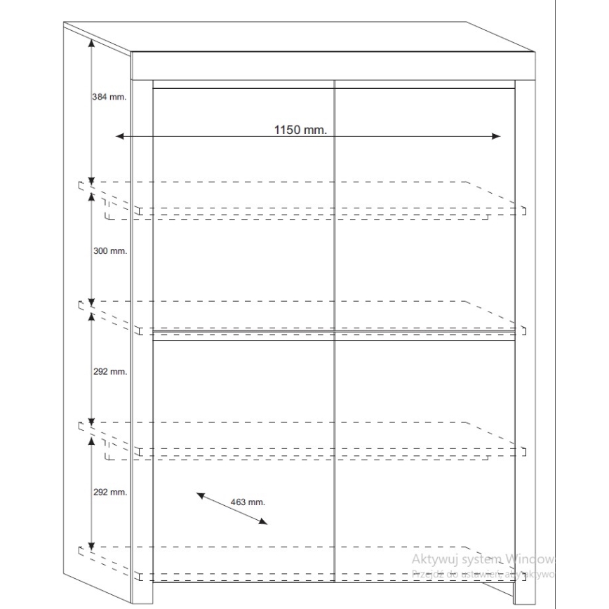 Cómoda FINERA branca