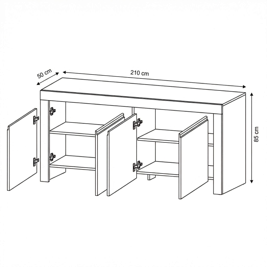 Cômoda FINERA branca