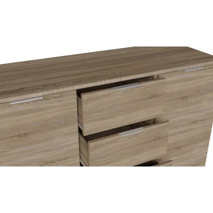 Cômoda HOPE 120x78x35 carvalho sonoma